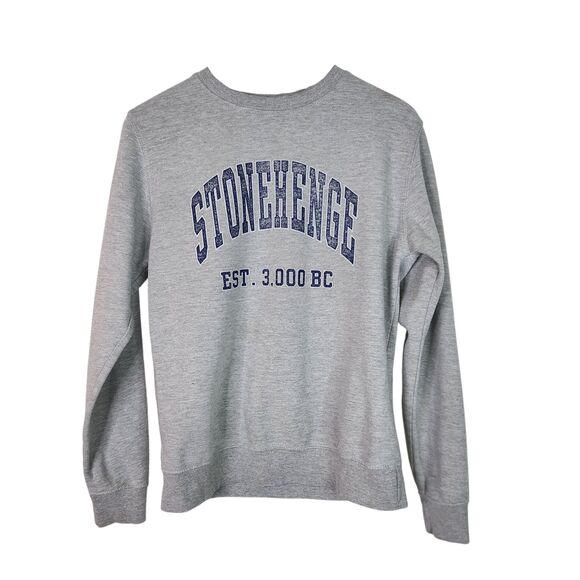 English Heritage STONEHENGE Sweatshirt Mens Small Crewneck Pullover Historic‎ UK - Picture 1 of 9